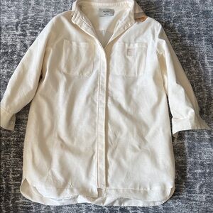Fendi Off-White Long Sleeve Shirt